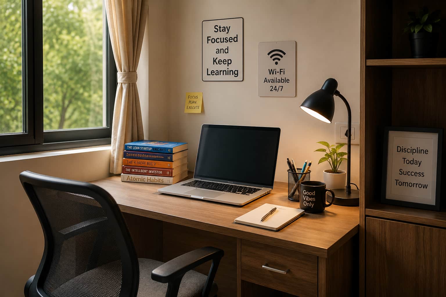 WiFi & Study-Friendly Environment WiFi & Study-Friendly Environment